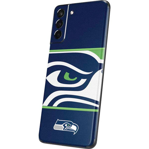 NFL Seattle Seahawks Zone Block Galaxy S21 Plus 5G Skin